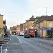 New bus lanes are in place along Manningham Lane